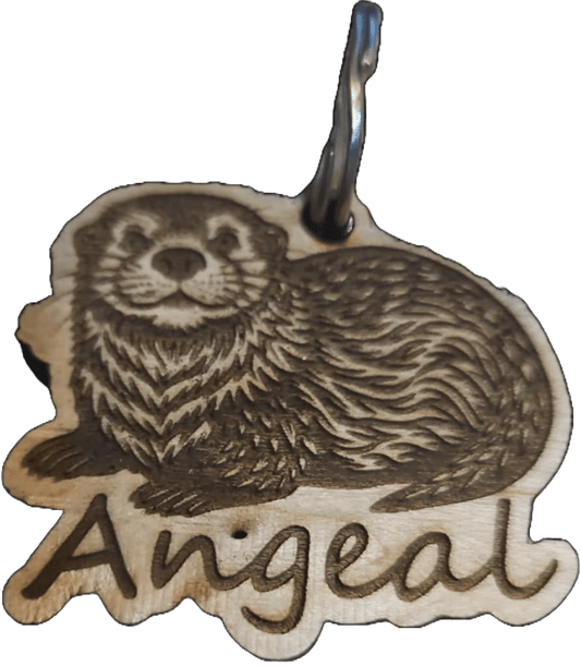 Médaille pour chien personnalisée bois massif gravure sur mesure durable élégante