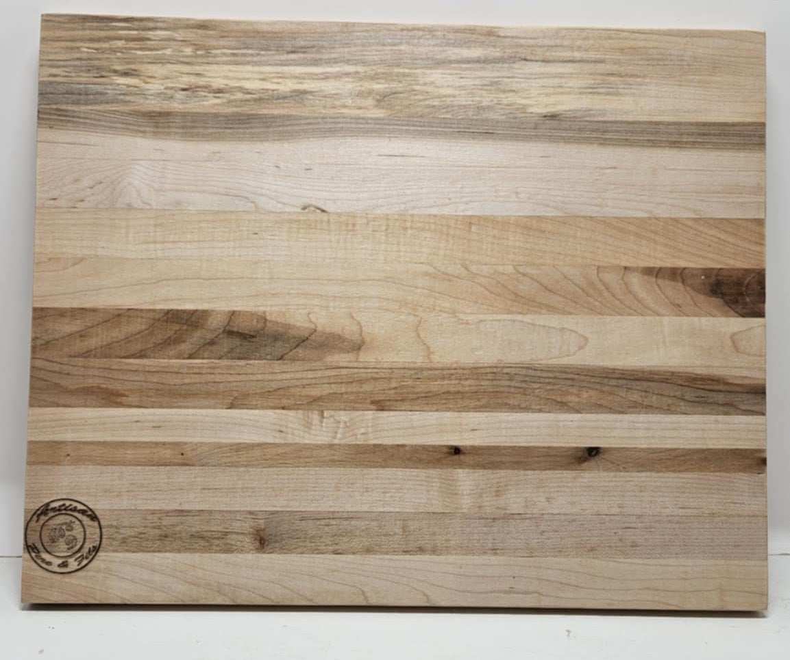 Planche à découper 100% érable bois massif finition artisanale robuste élégante durable