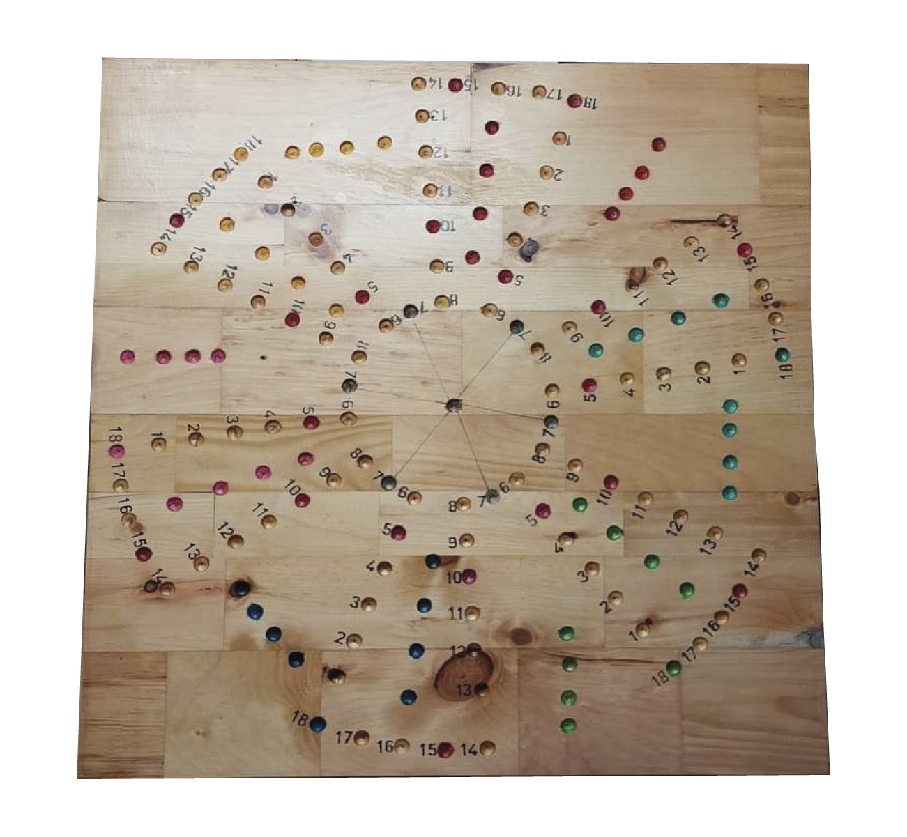 Jeu de Toc pleine grandeur bois massif finition artisanale durable élégant